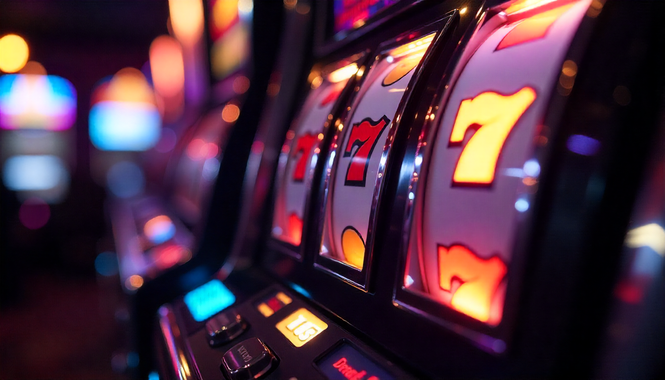 Slot machines with cascading reels